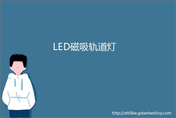 LED磁吸轨道灯