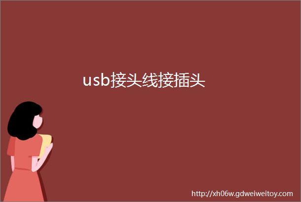 usb接头线接插头